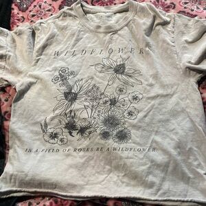 Fifth Sun Beige Graphic Tee